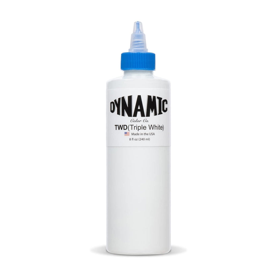 Dynamic Triple White Tattoo Ink (8oz) – Tattoo Gizmo