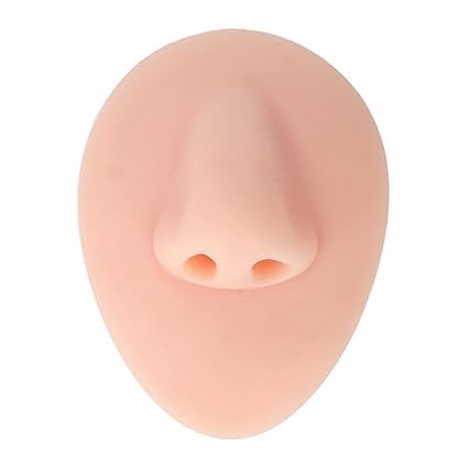 Practice Silicone Soft Nose Model Flexible Human Rubber Nose