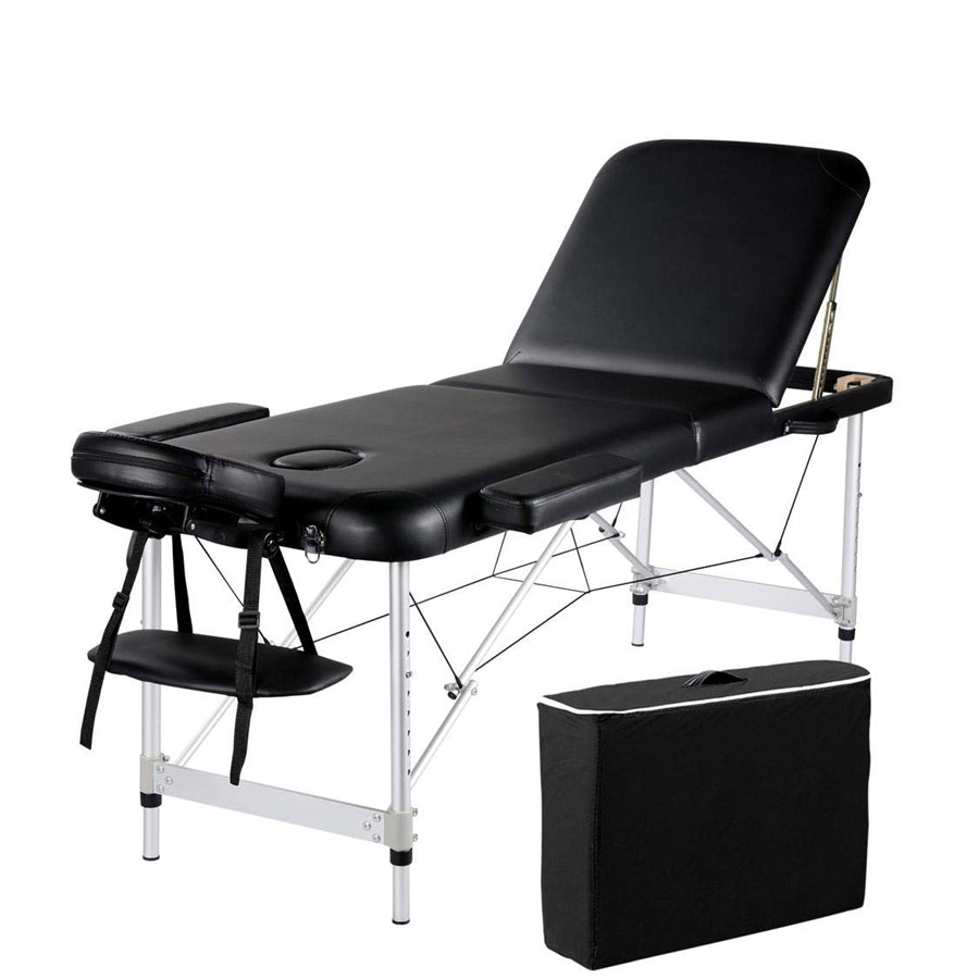 Tattoo Table Bed Strong Aluminium 250 Kg Capacity 3-Fold(Rs.500 Shipping Included)