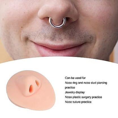 Practice Silicone Soft Nose Model Flexible Human Rubber Nose