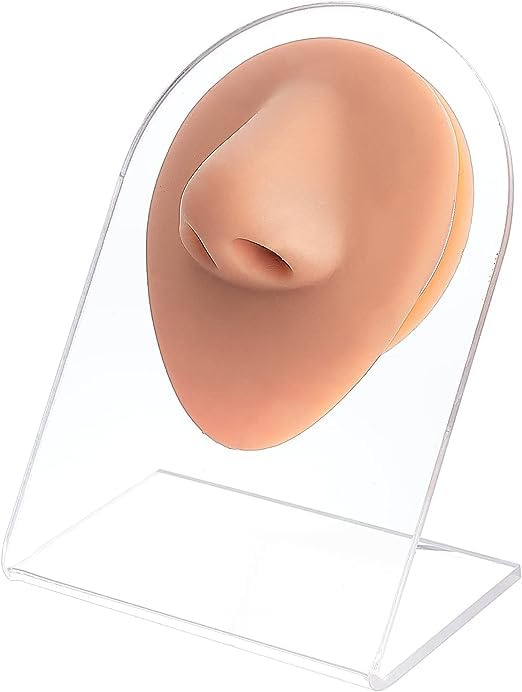 Practice Silicone Soft Nose Model Flexible Human Rubber Nose