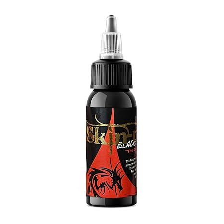 Skin-Ink Blacky Black Tattoo Ink 1oz