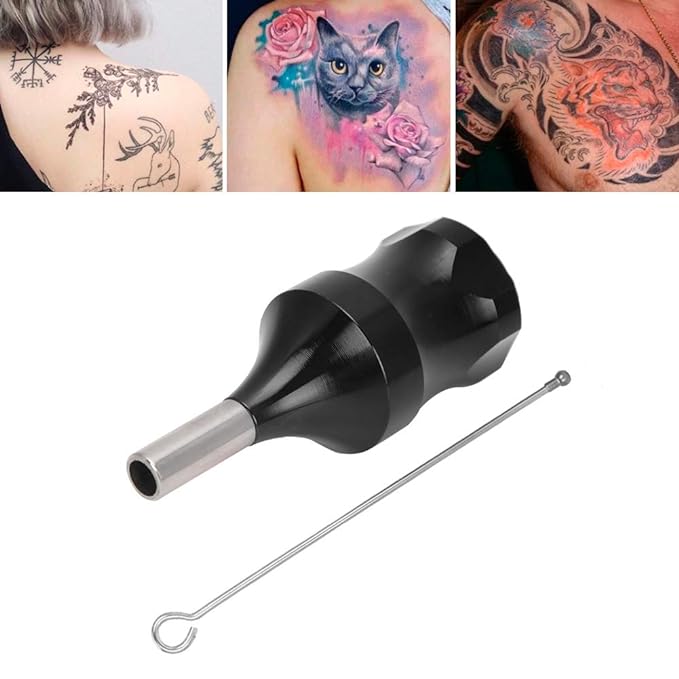 Sonew Black Tattoo Grip Aluminium Alloy Tattoo Cartridge