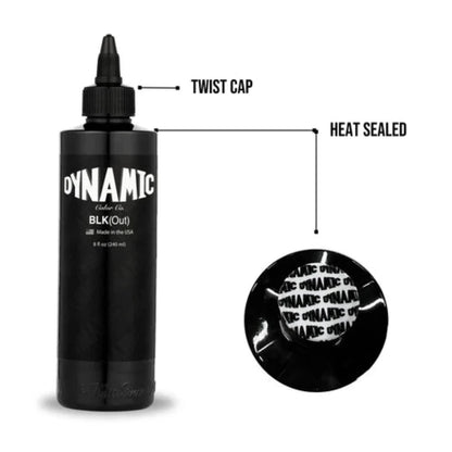 Dynamic BLKout Tattoo Ink 8oz