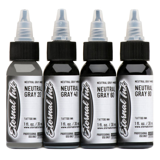 Eternal Neutral Grey Ink Set 4 bottles