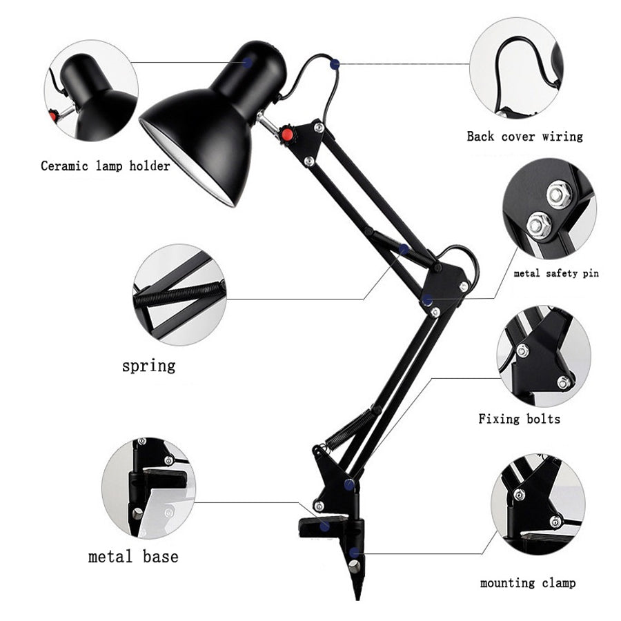 Buy Beauty lamp, USB Tattoo Beauty lamp with warm light and eyebrow clip  tattoo manicure extension eyelashes and reading Online at Lowest Price Ever  in India | Check Reviews & Ratings -