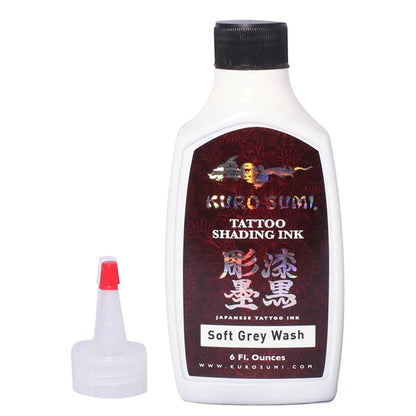 Kuro Sumi Premium Tattoo Inks Individual Bottles - 6oz