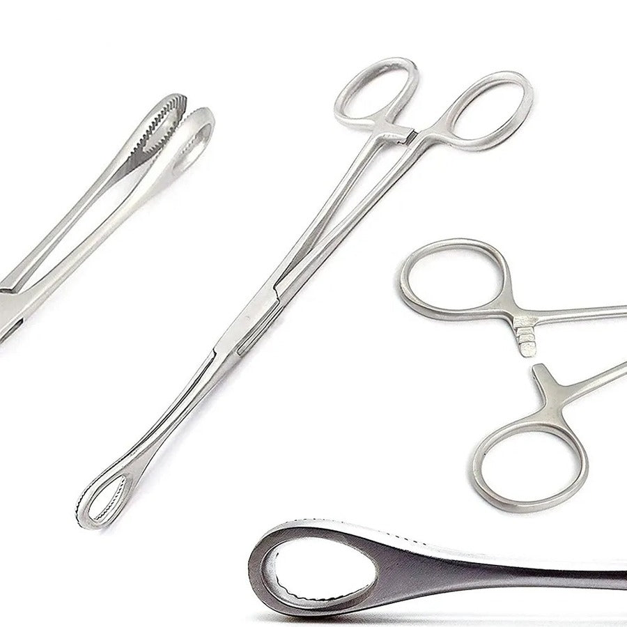 Stainless Steel Foerster Sponge Forceps piercing tools
