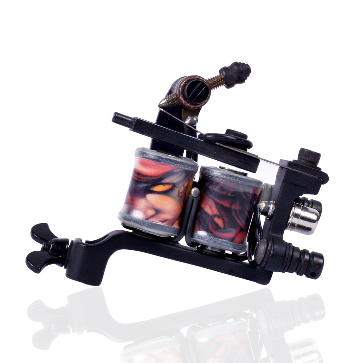 Buy Tattoo Machine Kit, CINRA Professional Tattoo Kit Tattoo Coils Machine  Gun Kit Tattoo Ink with Tattoo Power Supply Foot Pedal Needles for Lining  Shading Permanent Makeup Tattoo Machine SuppIies Online at