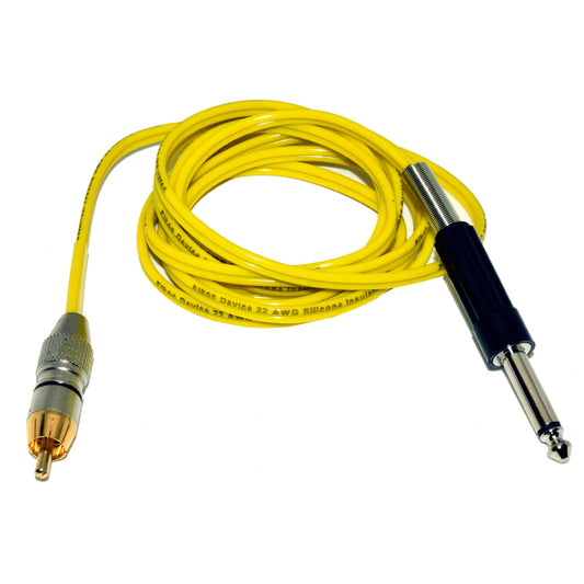 Eikon RCA Cord Silicon Yellow