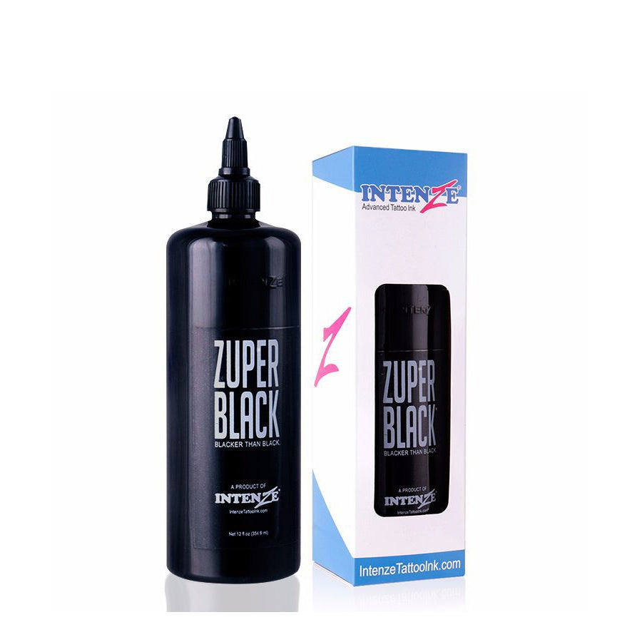 Professional Intenze Zuper Black Tattoo Ink at Low Price Tattoo Gizmo