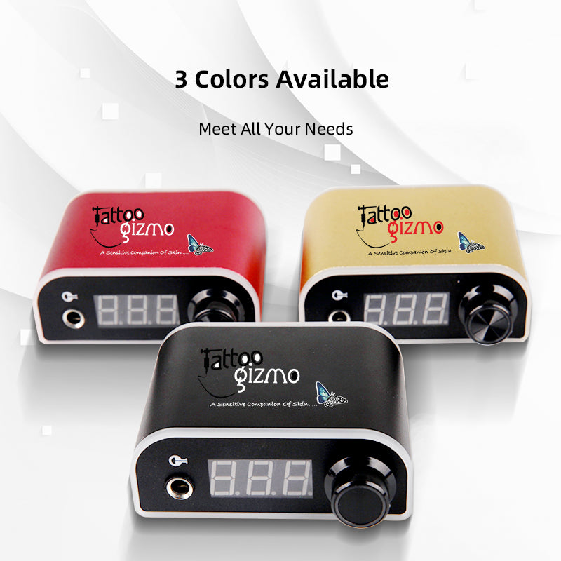 Tattoo Gizmo Nova Rotary Machine with Binary Power Supply Kit – Aarika Tattoo  Supply